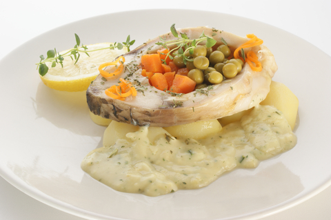 Grilovaný kapr na česneku Grilovaný kapr na česneku